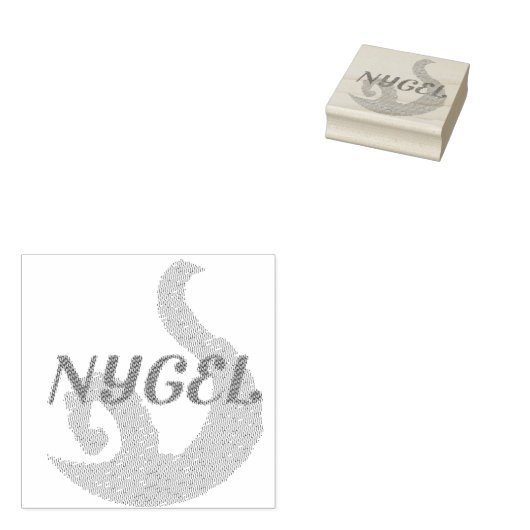 NYGEL-Briefmarke Gummistempel (Stempel)