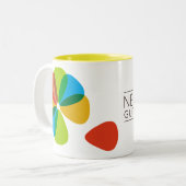 NYGF Kaffee-Tasse 2014 Zweifarbige Tasse (Vorderseite Links)