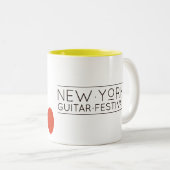 NYGF Kaffee-Tasse 2014 Zweifarbige Tasse (VorderseiteRechts)