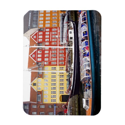 Nyhavn-Fähre Magnet (Vertikal)