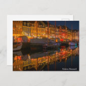Nyhavn Feiertagspostkarte (Vorne/Hinten)