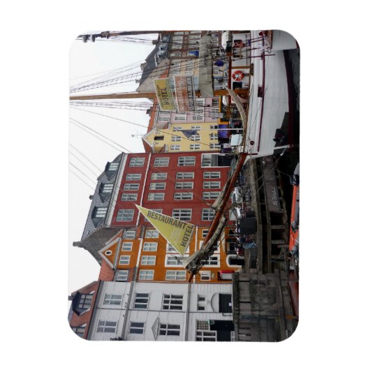 Nyhavn-Hafen Magnet (Vertikal)