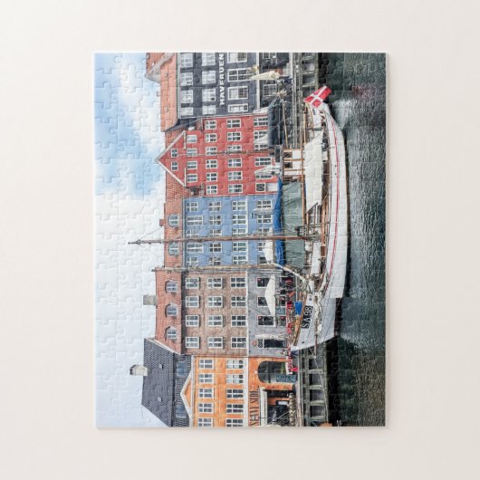 Nyhavn Harbor Puzzle (Vertikal)