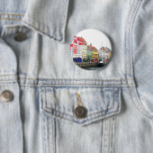 Nyhavn Kanal in Kopenhagen, Danmark Button (Beispiel)