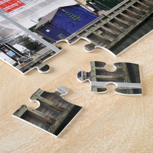 Nyhavn Kanal in Kopenhagen, Danmark Puzzle (Seite)