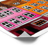 NYHAVN Kobenhavn Kunst, Dichtung und Musik Poster (Ecke)