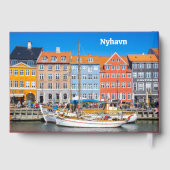 Nyhavn Kopenhagen Dänemark Gästebuch (Rückseite)