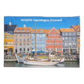 Nyhavn Kopenhagen Dänemark Kissenbezug (Rückseite)