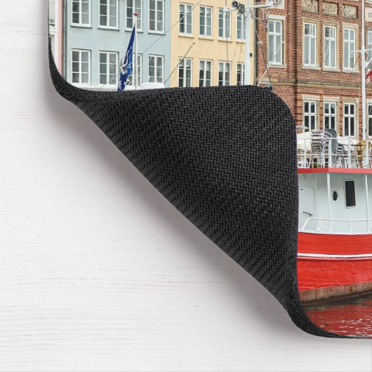 Nyhavn Kopenhagen Dänemark Mousepad (Ecke)