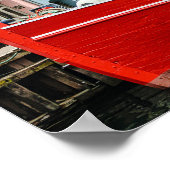 Nyhavn Kopenhagen Dänemark Poster (Ecke)