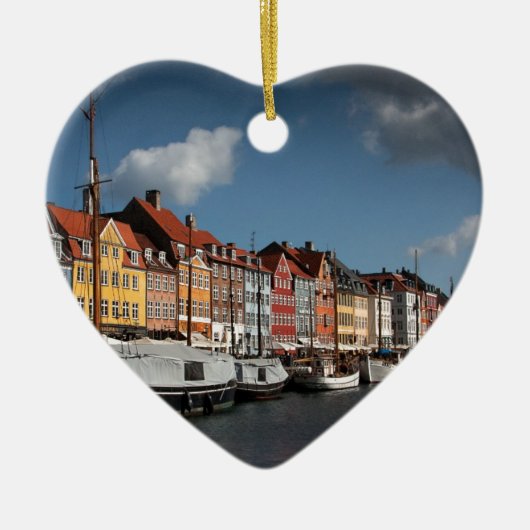 Nyhavn, Kopenhagen Keramik Ornament (Vorne)