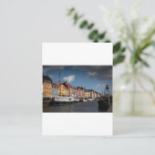 Nyhavn, Kopenhagen Postkarte (Stehend Vorderseite)