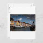Nyhavn, Kopenhagen Postkarte (Vorne/Hinten)