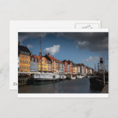 Nyhavn, Kopenhagen Postkarte (Vorne/Hinten)