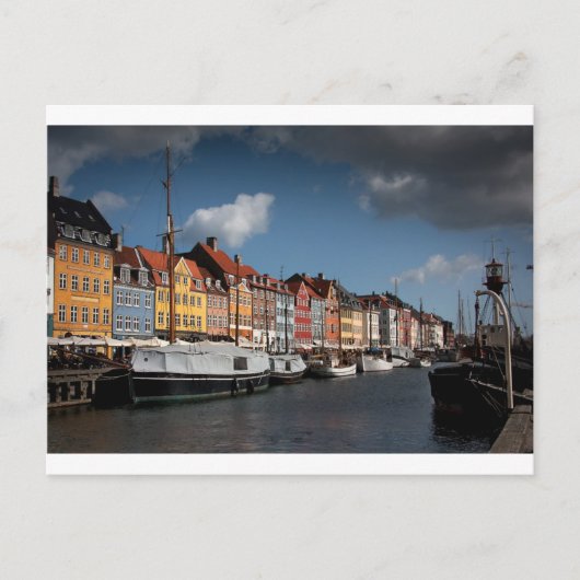 Nyhavn, Kopenhagen Postkarte (Vorderseite)