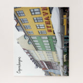 nyhavn Kopenhagen Puzzle (Vertikal)