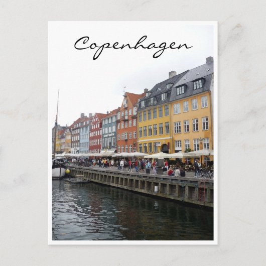 nyhavn landschaftlich postkarte (Vorderseite)