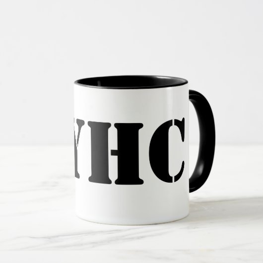 NYHC Mug Tasse (VorderseiteRechts)