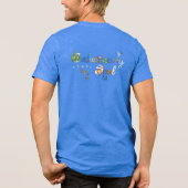 Nyktophylie: Tri-Blend Shirt (Rückseite)