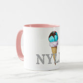 Nylie Eiscreme-Tasse Tasse (Vorderseite Links)