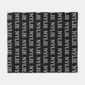 Nylie-Fleece-Decke Fleecedecke (Vorderseite (Horizontal))
