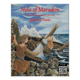 Nylo von Maradon Poster. Kunst von Emily Stoll. Poster
