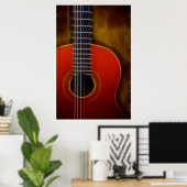 Nylon Stringed Guitar Poster (Heimbüro)