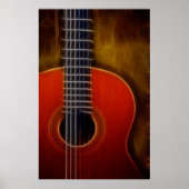 Nylon Stringed Guitar Poster (Vorne)