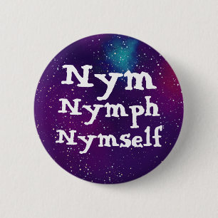 Nym/Nymph/Nymself Anpassbare Galaxy Pronoun Button
