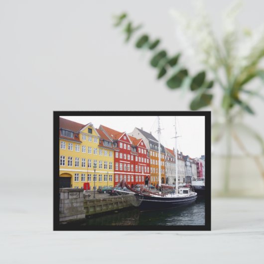 Nymhavensegelbahn Postkarte (Stehend Vorderseite)