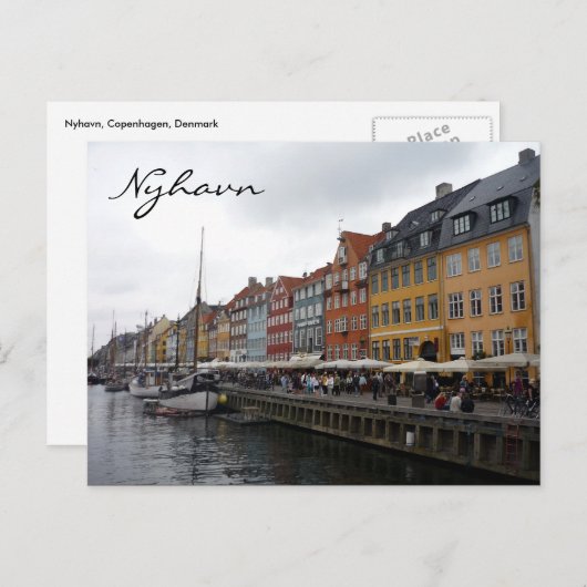 Nymhavfarben Postkarte (Vorne/Hinten)