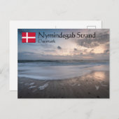 Nymindegab Strand Postkarte (Vorne/Hinten)