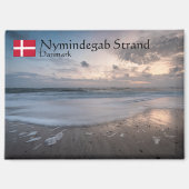 Nymindegab Strand Souvenir Magnet (Vorderseite)
