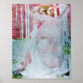 Nymph Crowned with Daisies, Maurice Denis Poster (Vorne)