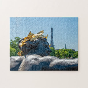 Nymph de la Neva auf der Pont Alexandre III - Pari Puzzle