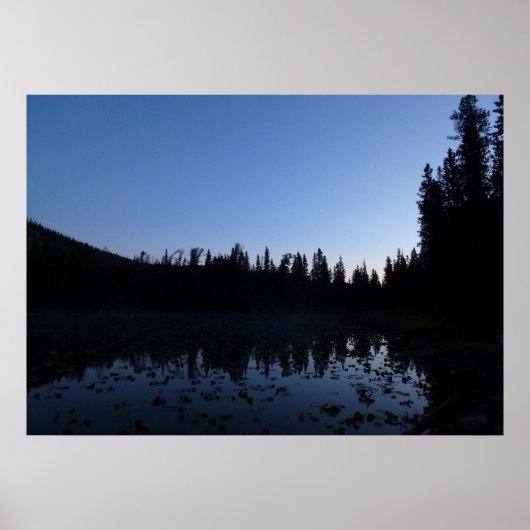Nymph Lake at Dawn Poster (Vorne)
