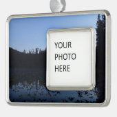 Nymph Lake at Dawn Rahmen-Ornament Silber (Links)