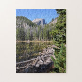 Nymph Lake Rocky Mountain Nationalpark Puzzle (Vertikal)