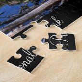 Nymph Lake Rocky Mountain Nationalpark Puzzle (Seite)