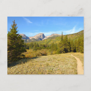 Nymph Lake Trail im frühen Herbst Postkarte