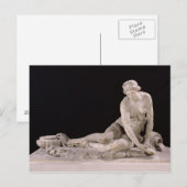 Nymph mit Muschel, 1683-85 Postkarte (Vorne/Hinten)