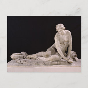 Nymph mit Muschel, 1683-85 Postkarte