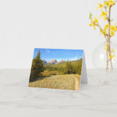 Nymph Seeweg im Frühling Herbst Karte (Gelbe Blume)