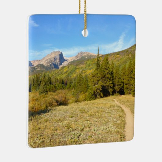 Nymph Seeweg im Frühling Herbst Keramikornament (Rechts)