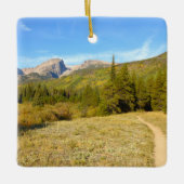 Nymph Seeweg im Frühling Herbst Keramikornament (Vorderseite)