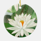 Nymphaea lotus, Baum Keramik Ornament (Hinten)