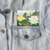Nymphaea lotus, japanischer Holzschnitt, 1917 Button (Insitu)
