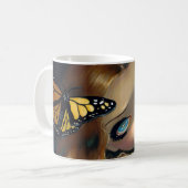 "Nymphe mit der Monarch-" Tasse (Vorderseite Links)