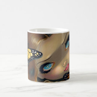 "Nymphe mit der Monarch-" Tasse