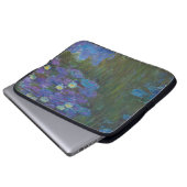 Nymphéas en fleur | 1914-17 laptopschutzhülle (Vorne Knopf)